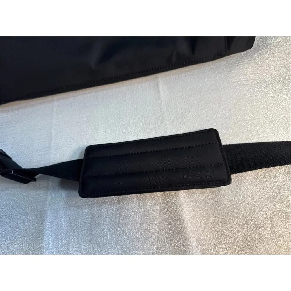 AWAY THE EVERYWHERE BAG Black With Padded Strap & Pockets EUC